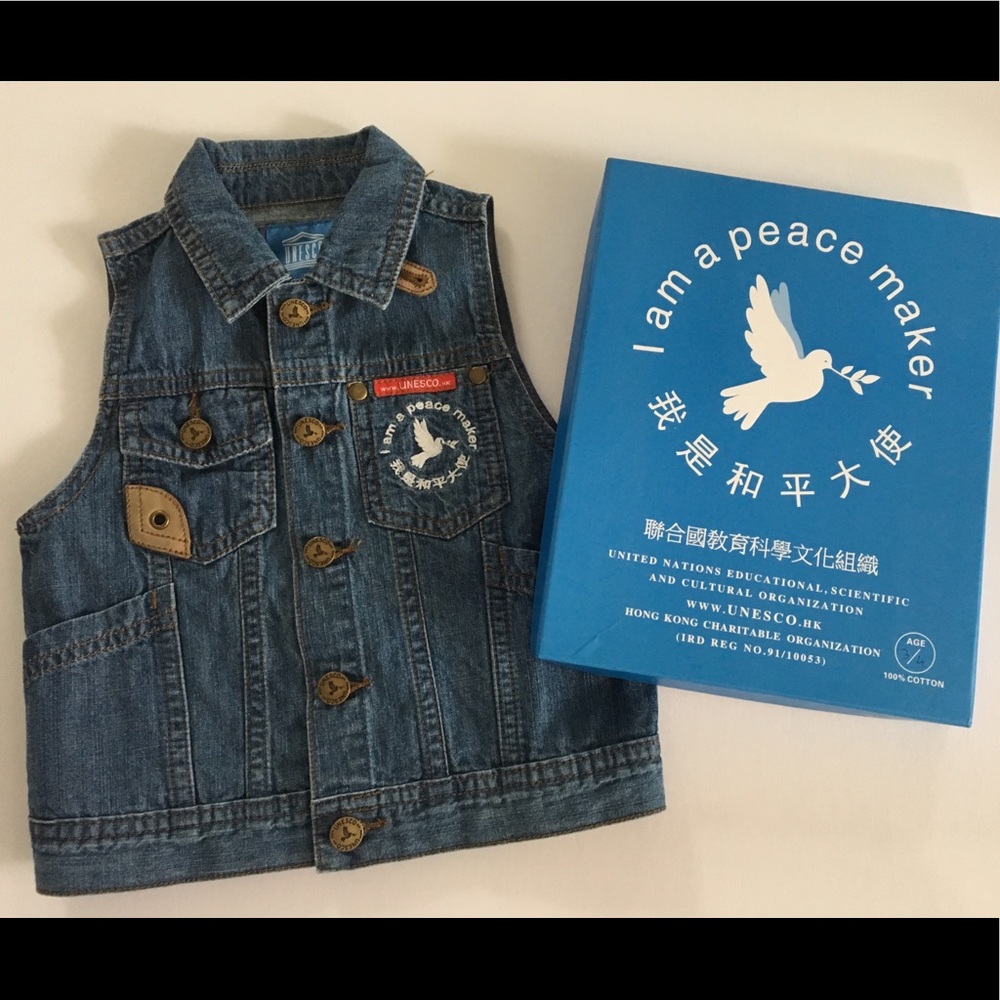 Toddler Jean Vest